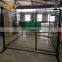 cheap pvc coated canada temporary fence with gate