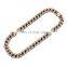 Hips Hops Personalised Letter Mens Miami Cuban Link Chain Iced Out Bling Cuban Chain Necklace