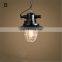 Loft Vintage Metal Pendant Lamp E27 Decorative Black Hanging Light