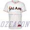 fashion design wholesale women baseball tee shirt for university gym class