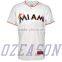 OEM no MOQ csutom youth softball jersey blank white baseball jersey