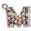 2016 Custom Fashion Colorful Keyring Metal Keychain