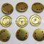 clothing buttons ceramic ink cup tampografia silicone pad printing machine 4 colors