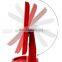 Home decor180-degree table rotation plastic square LED light cosmetic mirror