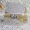 2015 Hot Sale Luxury Lace Pearl Wedding Invitation Models Quality Choice