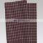 High Quality 100%  Cotton Yarn Dyed Flannel Brown Check Design