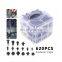 High quality 620 PCS Plastic Rivets Fastener Fender Bumper Push Pin Clips + Free Remover Tool