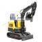 Hengwang HW10 Mini Excavator Machine Hydraulic Excavator For Mini Sale