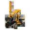 Vibrating hydraulic post driver piling machine factory