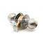 Satin stainless steel cylindrical round knob set entry privacy cylinder lockset door lock, cheapest cerraduras