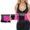 Colorful Breathable Waist Trimmer Belly Band Stomach Shaper Pink Waist Trainer for Women