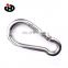 Hot Sale JINGHONG Professional  Link Buckle Pack  Rigging Hiking Stainless Steel Spring Snap Hook Carabiner