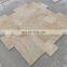 Customized Premium Good Quality Classic Travertine Pattern Set Cut to Size Tiles Filled and Honed Tumbled Edge Made in Turkey