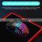 New Popular Led Rgb Wired Waterproof Mouse Pad Colorful Lights Custom Anti Slip Game Mouse Keyboard Pad