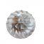 CNC Machining large industrial small double stainless steel engine water pump cover spare parts  impeller