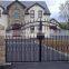 Security High Quality Galvanized Metal Modern Wrought Iron Gate