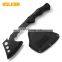 All black innovative multi-functional axe outdoor camping survival tool Axe hammer rubber handle anti-skid