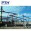 PTH low cost prefab steel structure warehouse office building long span structure