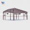 Outdoor house price Prefab metal waterproof building prefabricated garden metal garage storage sheds steel structure sheds