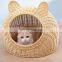 Hot Sale Handcrafted Rattan Lovely Natural Cat & Dog Bed Beautiful Home For Your Pet Wholesale made in Vietnam