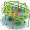 High Quality Children Indoor Playground Crocheted Climbing Rainbow Net