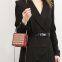2023 new arrival bride package high-end sense of velvet small square bag for ladies