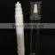 China supplier 10ml 20ml airless cosmetic pump bottle PC plastic bottle with free samples