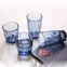 Cheap Wholesale Machine Made Colored Tumbler Drinking Glass Cup For Wedding Event Restaurant Table Decoration
