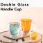 Double Wall Glass Tea Mugs