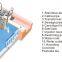 Swimming Pool Filter System Integrated Wall-hung Pool Filter With Skimmer Pipeless Filter Basket