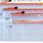 small clear pvc pencil bag with drawstring for stationery