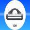 Plastic D and Triangle Ring Belt Webbing Buckle for Bag Accessories