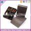 Customized wholesale elegant hand made unfinished wooden wine box