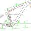 SCM02 synergy bike mountain bike frame 29er cadre carbone vtt 29er mtb 29er frame                        
                                                Quality Choice