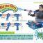 4Head Spray WATER GUN(55*17.5*4CM)(6PC/DISPLAY), Drift PLay water cannon