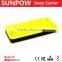 sunpow Newest slimmest power bank 4500mah car booster battery charger portable 12v car jump starter in car accessories