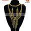 JE037 16 styles 2015 New styles African jewelry set /golden jewelry set