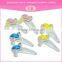 Kids fashion factory wholesale custom shape resin magnetic flower hair accessories