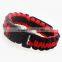 2016 Outdoor Survival Sport Braided Bracelet with Logo