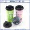 Yongkang Wholesale Eco-friendly Feature Starbucks Plastic Cup Thermos Coffee Tumbler With PP lid