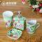 4pcs set ceramic hand painted bathroom accessories set