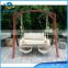 Luxury garden wood hammock chair stand