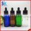 30ml cobalt blue glass dropper bottles with childproof cap                        
                                                                                Supplier's Choice
