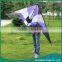 2015 Promotional 1.8M Dual Line Delta Stunt Kite Purple