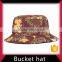 colorful poker plain bucket hat wholesale