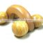 Promotional Skidproof Hand Held Wooden Roller Massager For Face