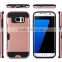 Hybrid TPU bumper PC combination case for Samsung Galaxy S7 edge