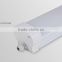Motion sensor >100LM/W parking lot/warehouse/factory/supermarket/ subway IP66 Led TRI-PROOF linear light replacement solution