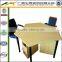 Office desk with 3 tables ,Hot sale modern wooden office computer table/computer desk