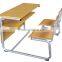 High Quality Student Cheap School Desk and Bench for Middle and High School Classroom Furniture